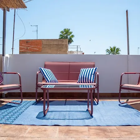 Apartment Global Vacacional, Apartamento Con Amplia Terraza En El Puerto De Sagunto *