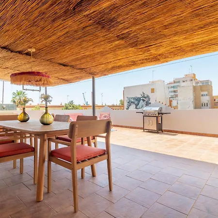 Global Vacacional, Apartamento Con Amplia Terraza En El Puerto De Sagunto Apartment *