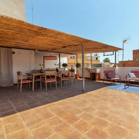 Apartment Global Vacacional, Apartamento Con Amplia Terraza En El Puerto De Sagunto